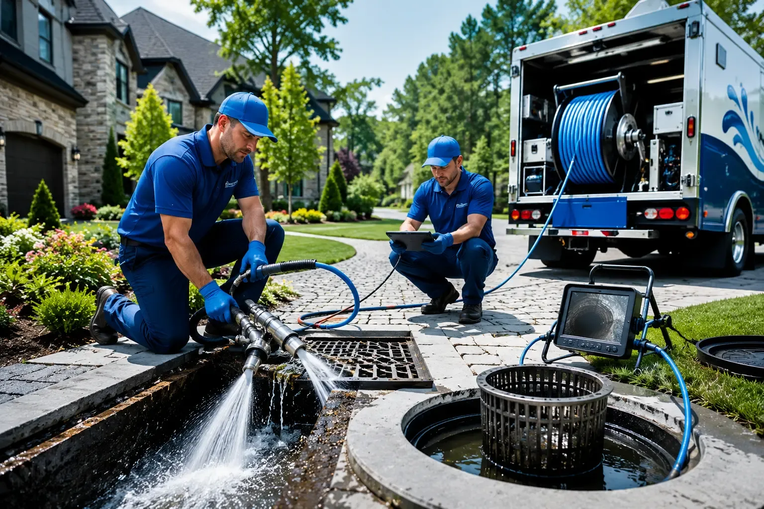 Local outdoor drain cleaning professionals in Ipswich, MA